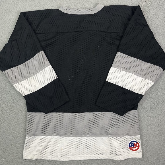 Vintage Longlac Timberwolves Ice Hockey Jersey Thunder Bay‎ Canada Ontario Sz M - Picture 6 of 10